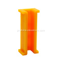 L = 100 mm CWT Guide Shoe Insert para elevadores Otis